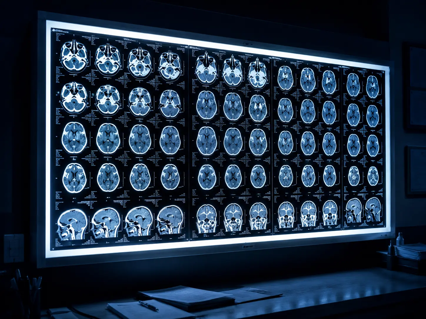 CT dry imaging film for computed tomography cross-sectional images, blue base