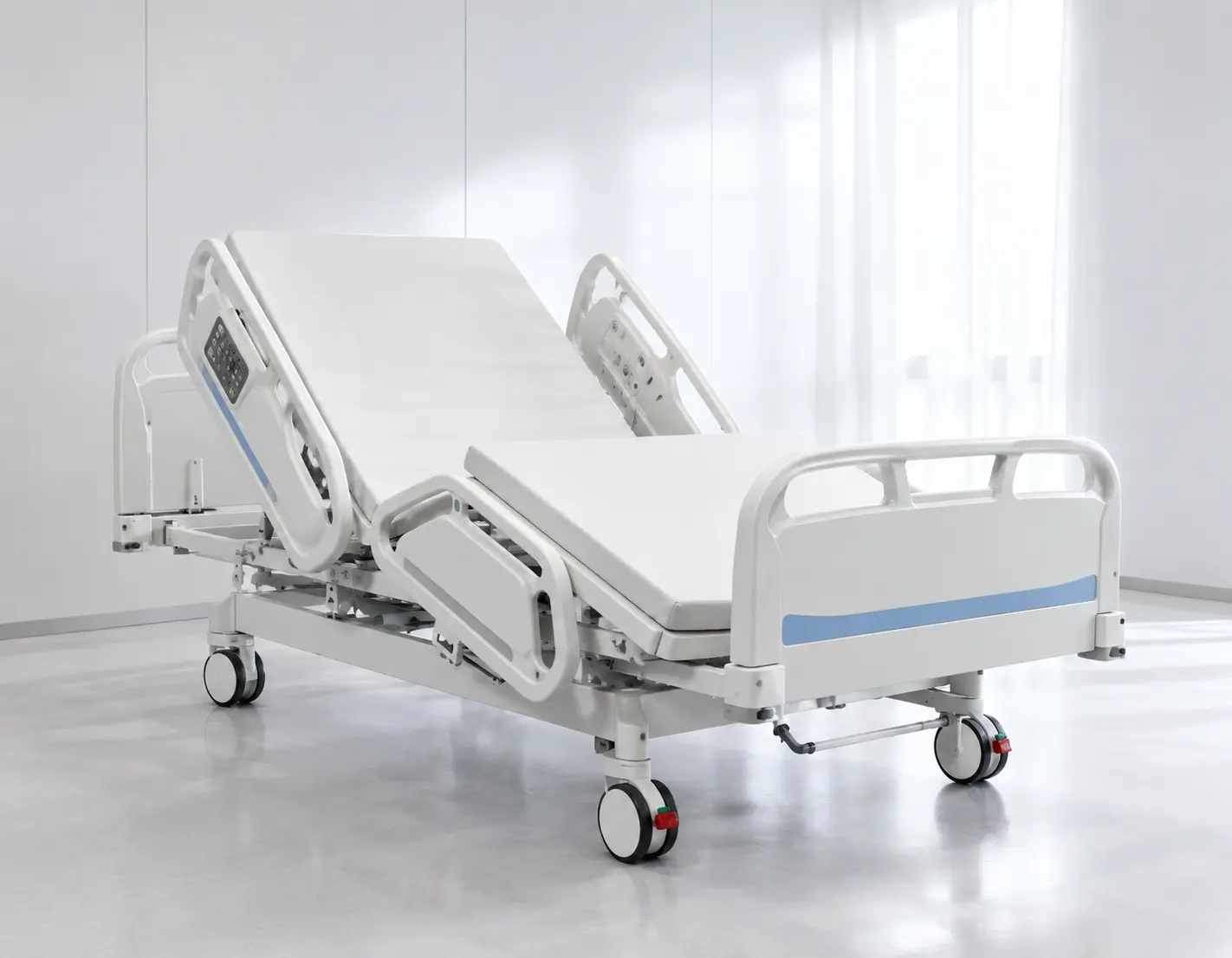 Electric hospital bed for hospitals