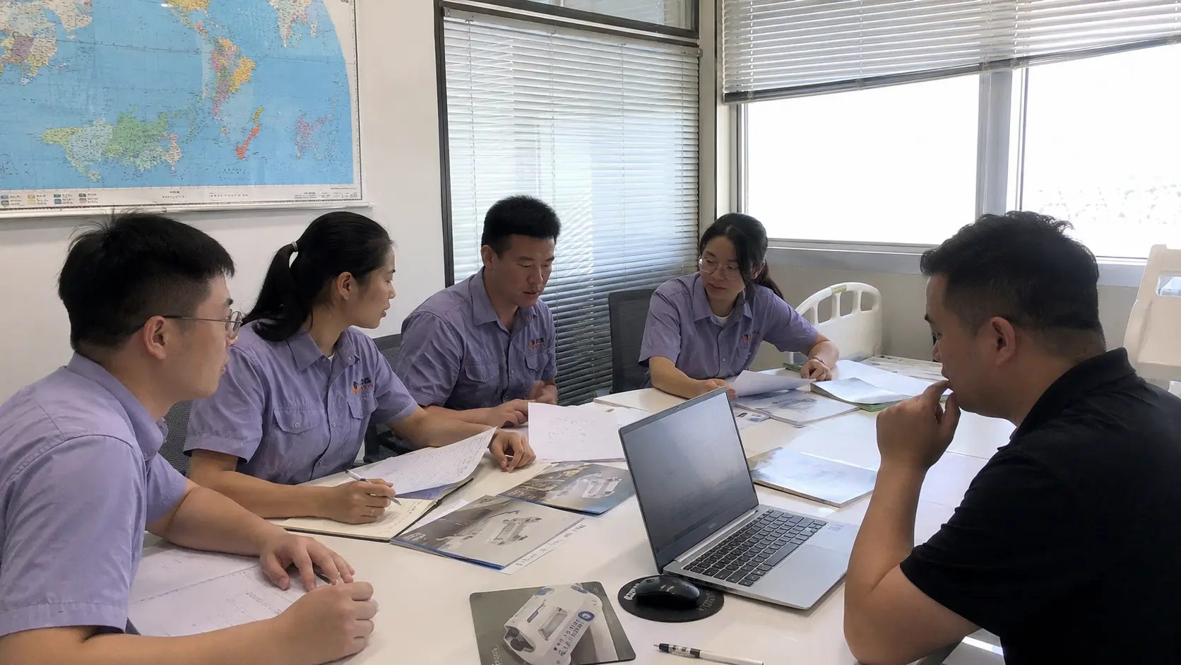 Haoshangjia Medical export team meeting